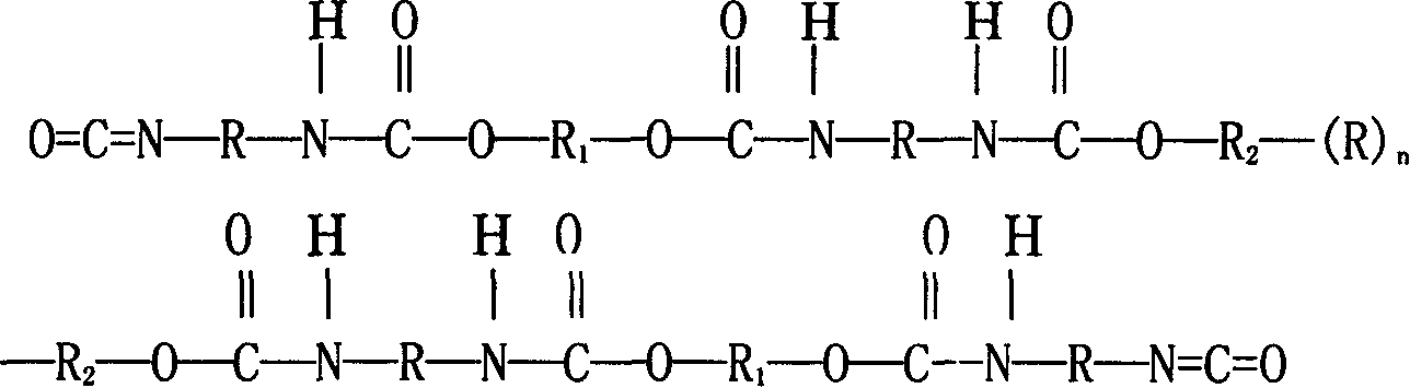 Acrylic acid-epoxy resin modified aqueous polyurethane preparation method