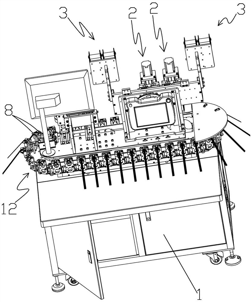 Automatic welding equipment for wiring terminal of coil of motor