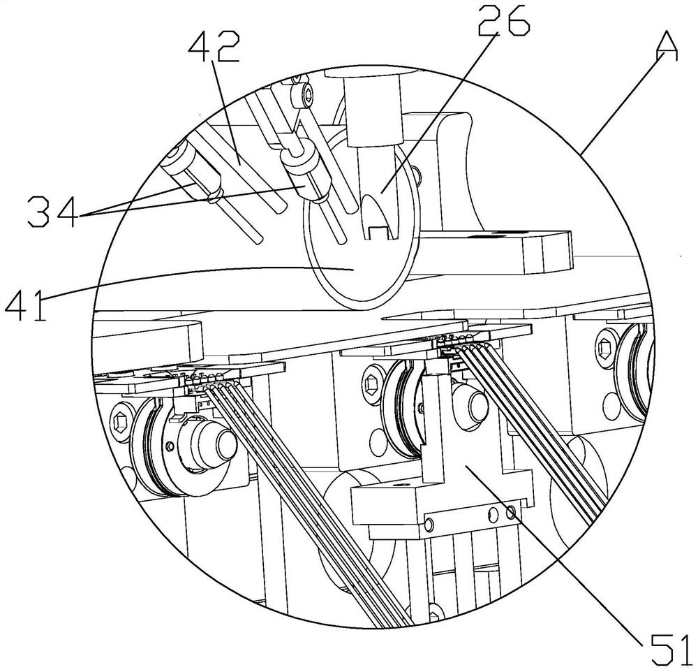 Automatic welding equipment for wiring terminal of coil of motor