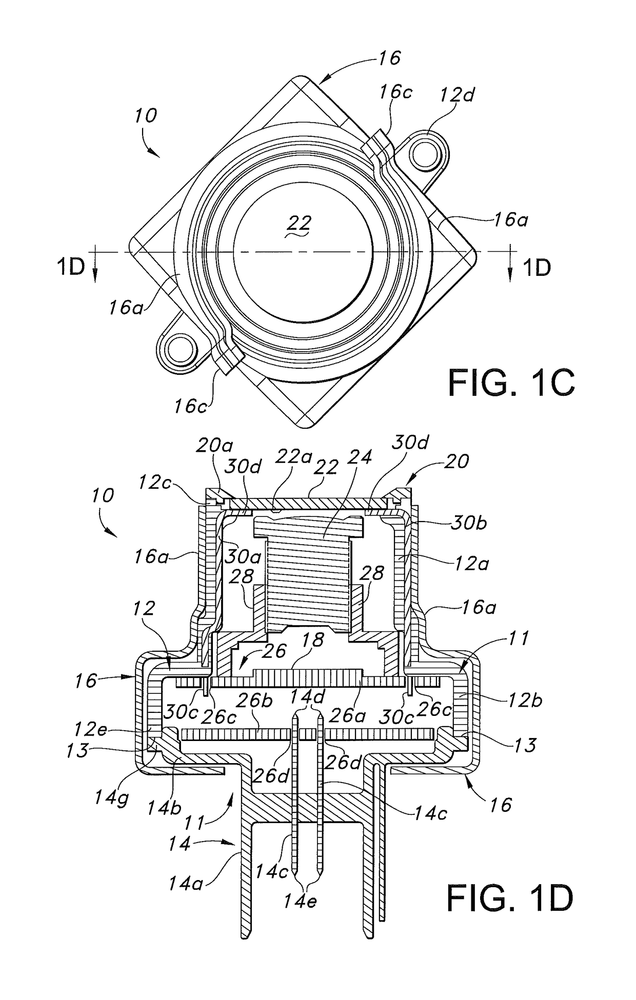 Integrated automotive system, pop up nozzle assembly and remote control method for cleaning a wide angle image sensors exterior surface