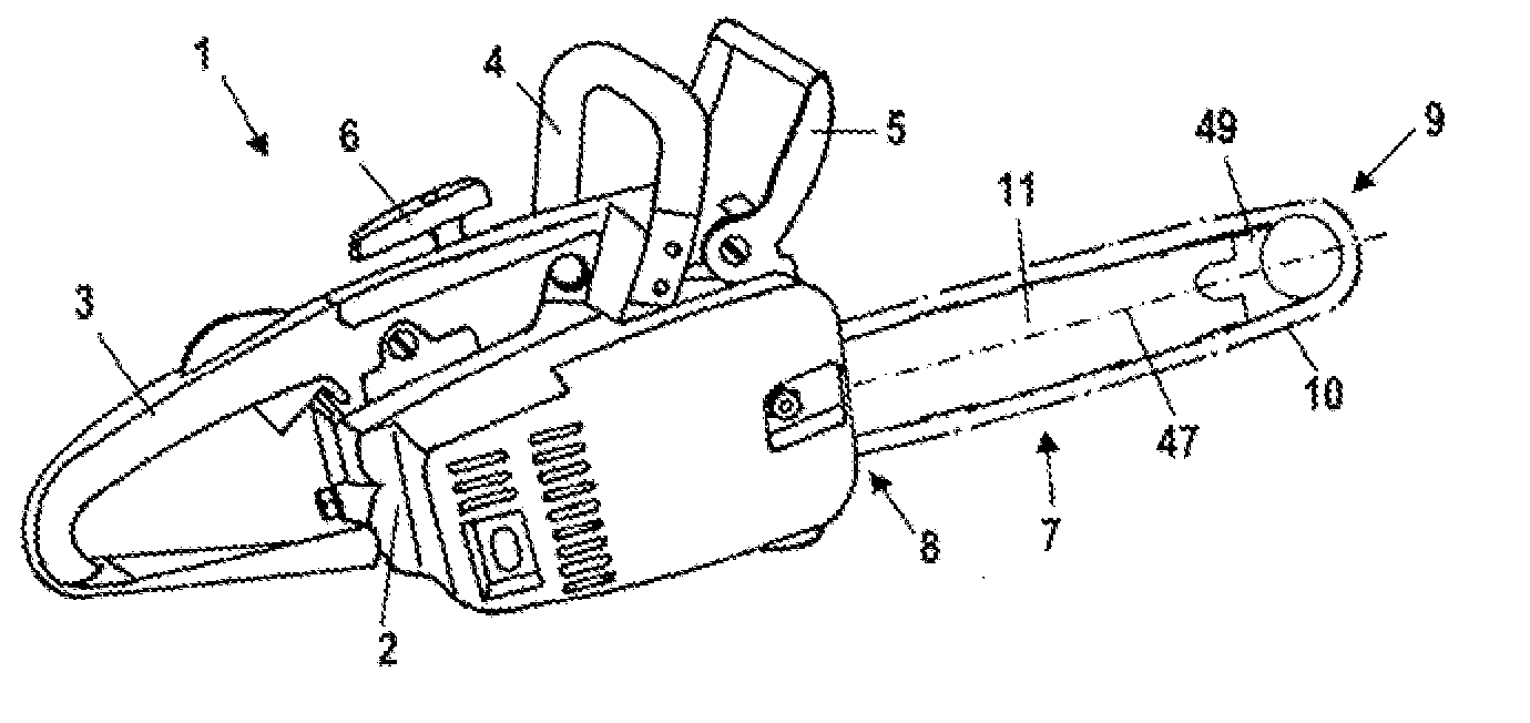 Guide Bar for the Saw Chain of a Power Saw