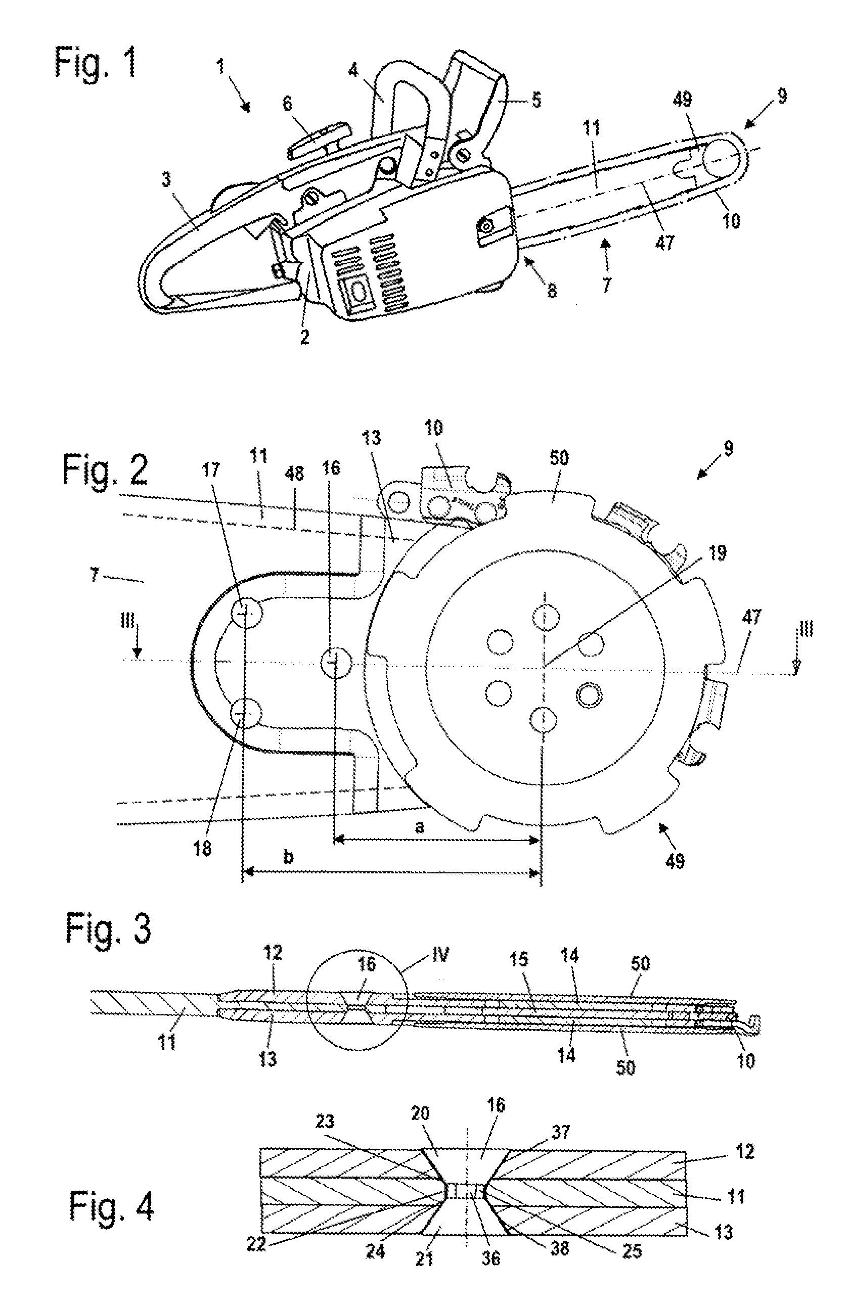 Guide Bar for the Saw Chain of a Power Saw