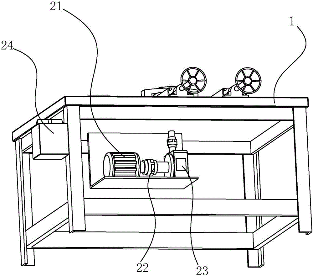 Cold bending forming machine for rib