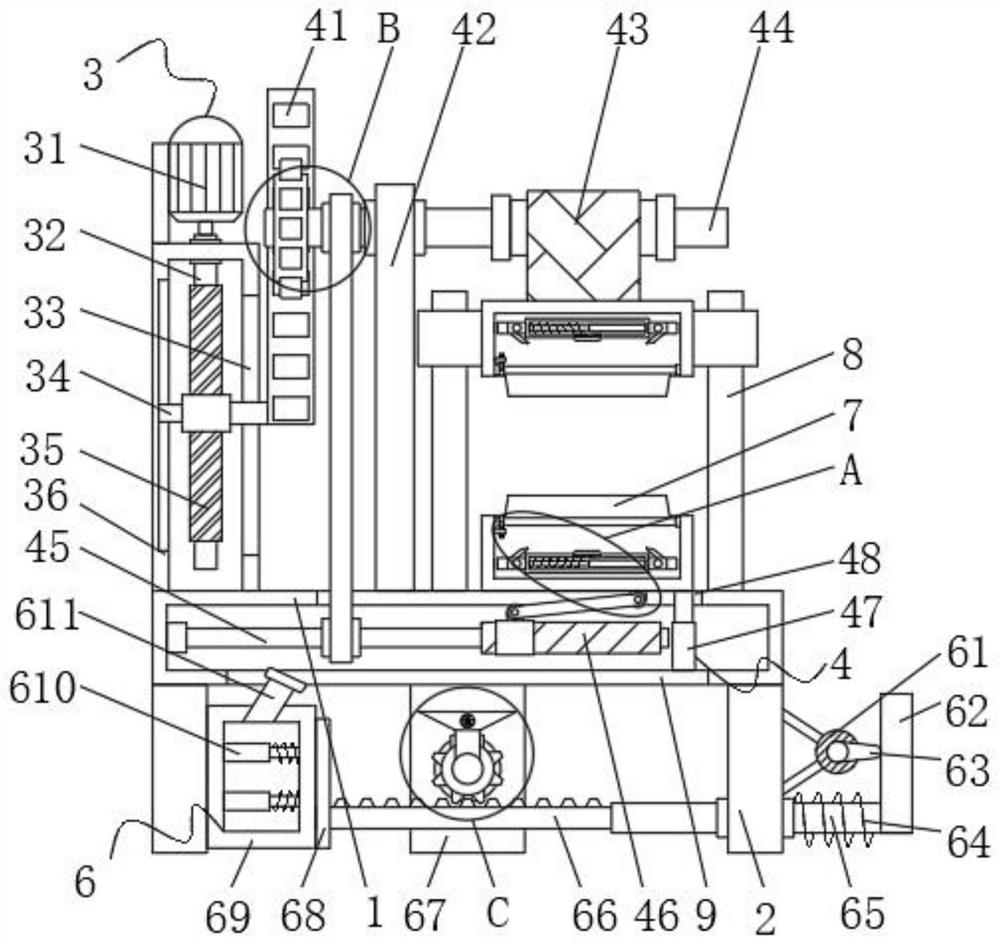 Mold for high-speed punching machine flywheel production