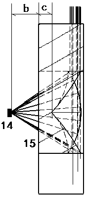 A light guide component and an automobile lamp with the light guide component