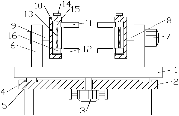 Welding platform for automobile part machining