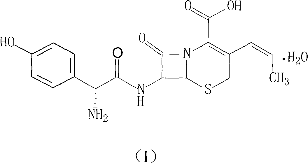 Novel route cefprozil compound