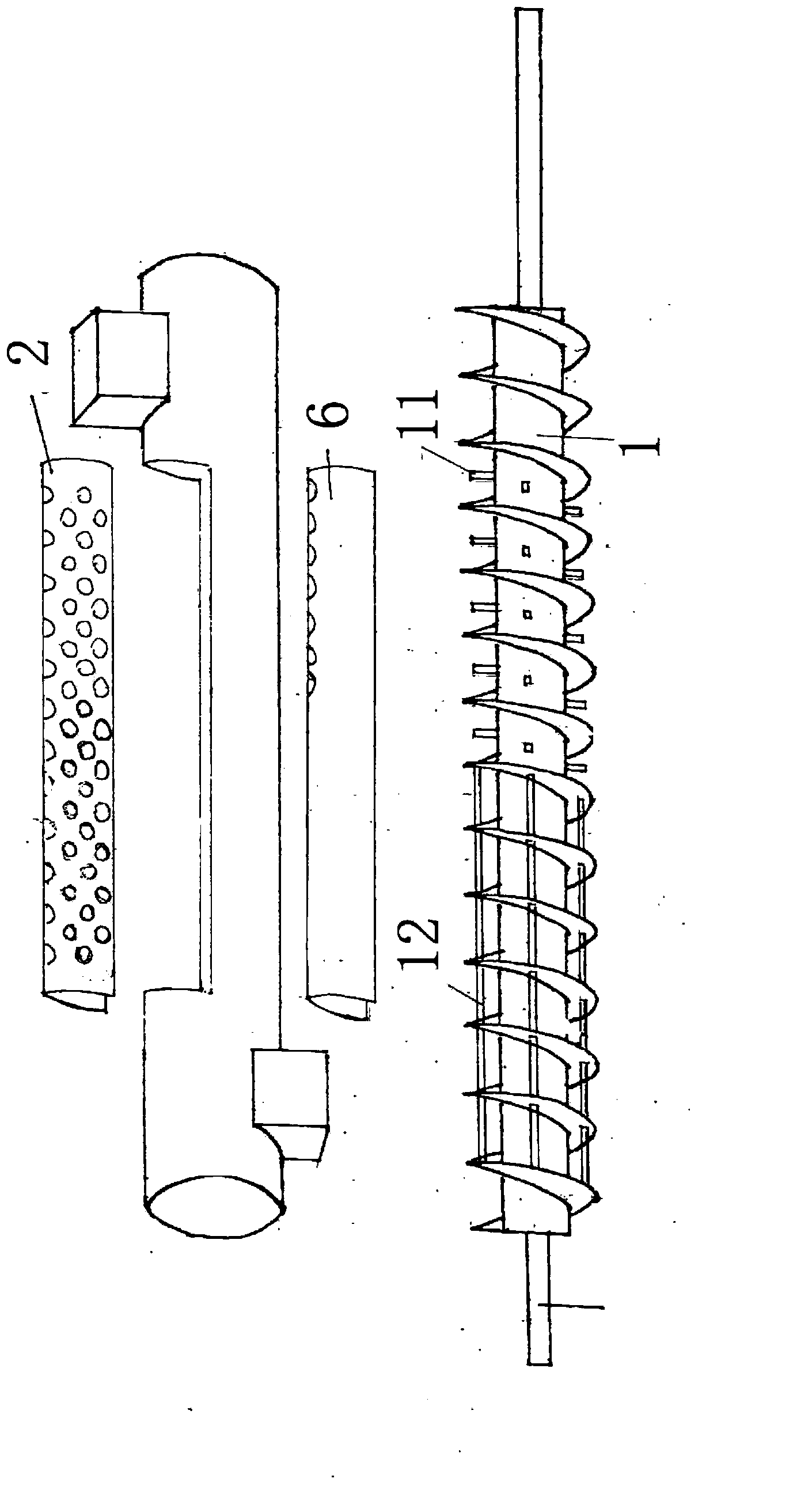 Solid waste treatment equipment and solid waste treatment method