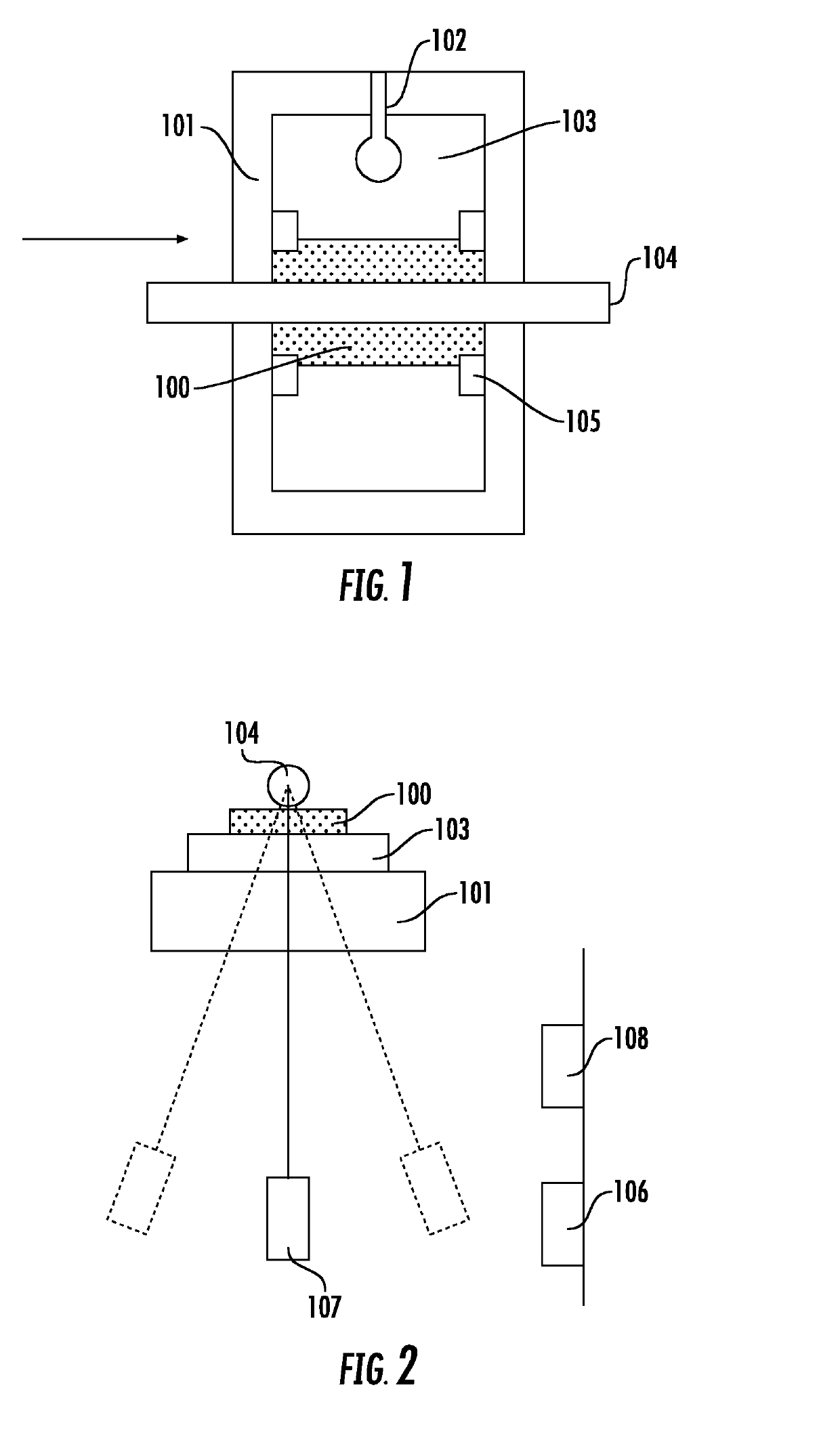 Magnetic tape device with TMR head and specific logarithmic decrement and magnetic reproducing method