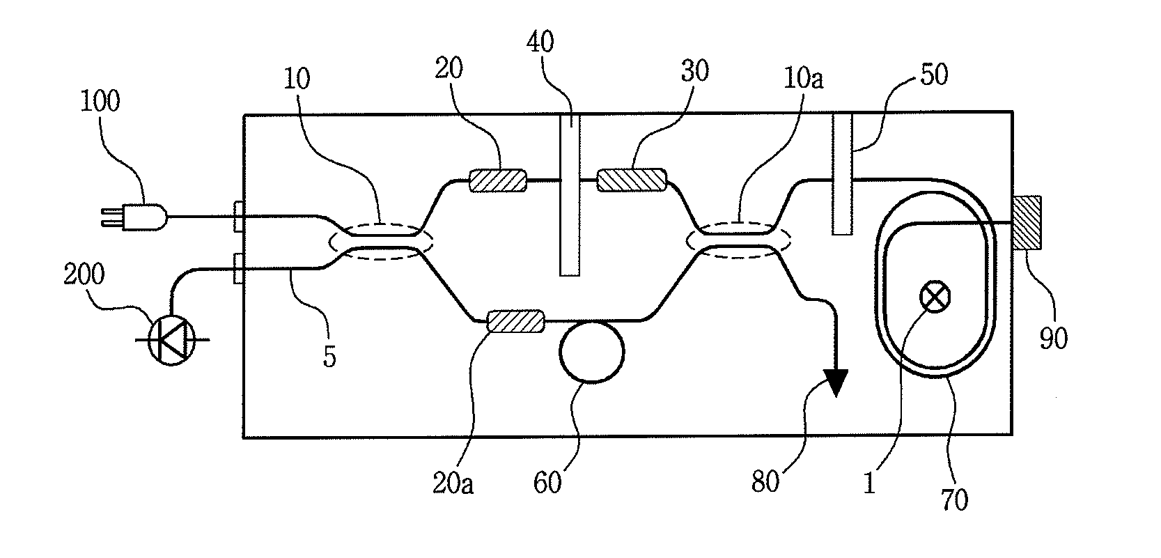 Polymer Optical Waveguide Current Sensor