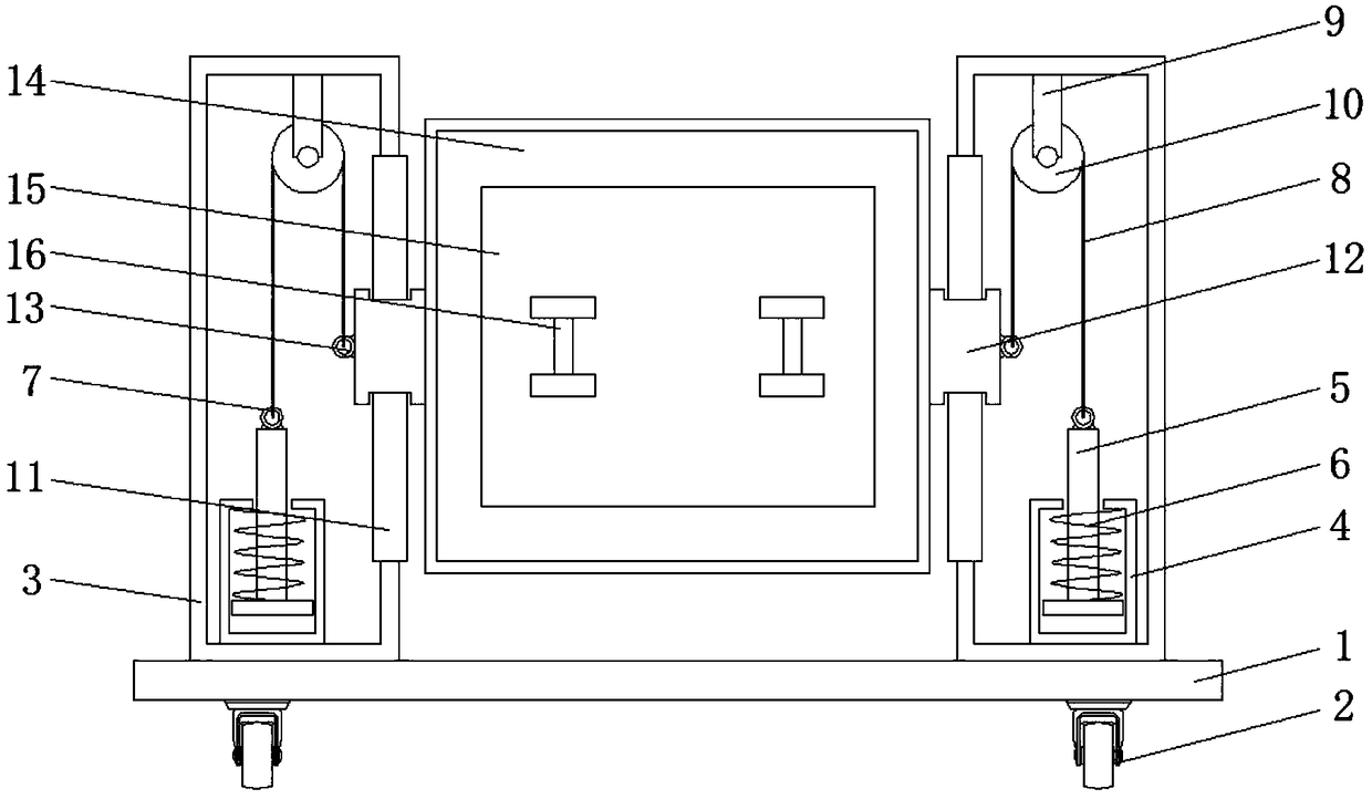 Mining machinery accessory display stand