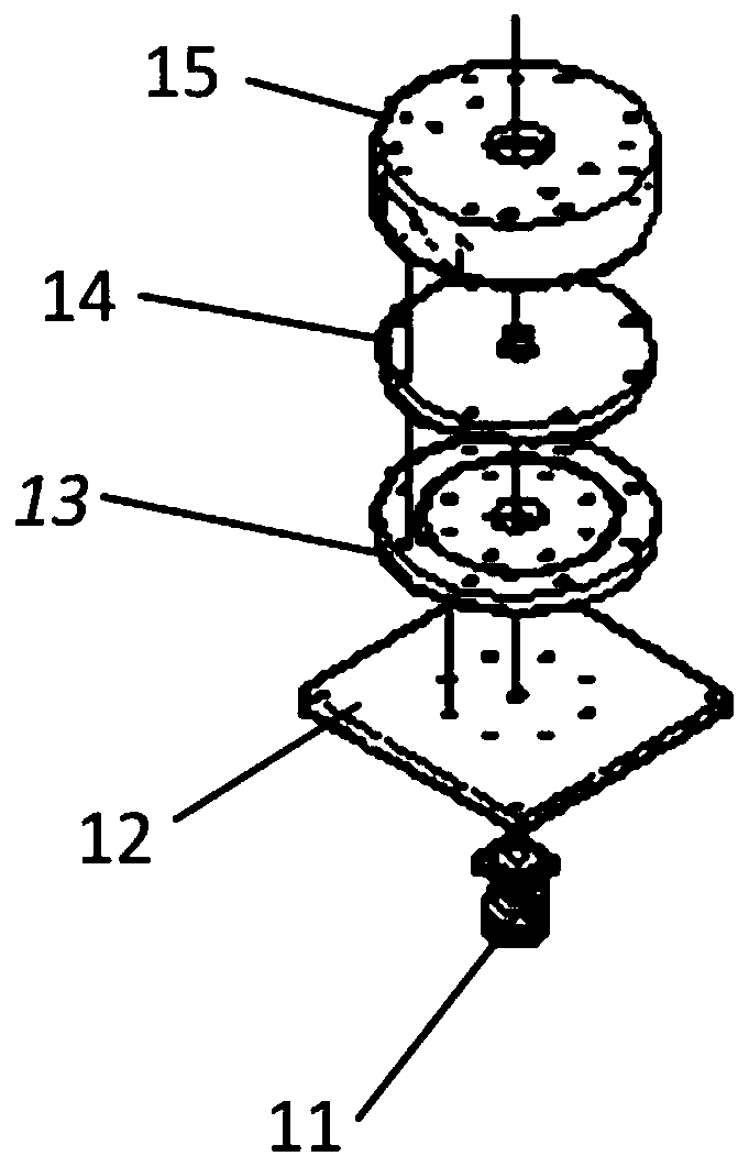 Multifunctional high-voltage cable hoisting and laying guide arm and laying method thereof