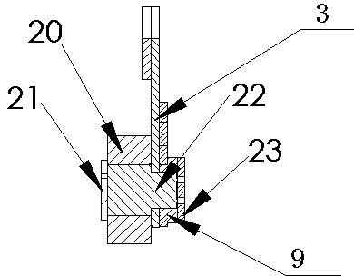 Rotating electrode of seam welder for welding concrete pile reinforcement cages with different cross sections