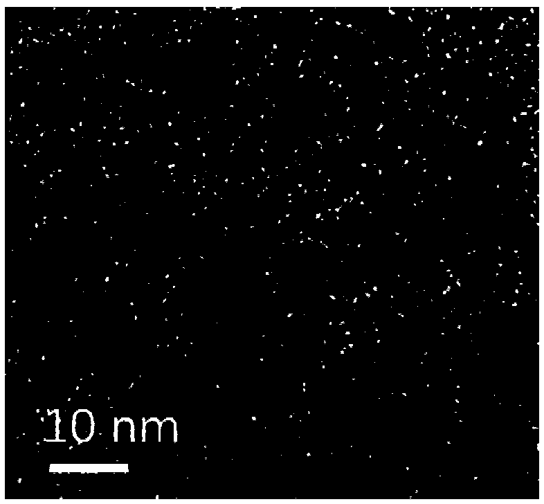 Method for preparing carbon-supported core-shell compact copper iron-copper-platinum catalyst for fuel cell