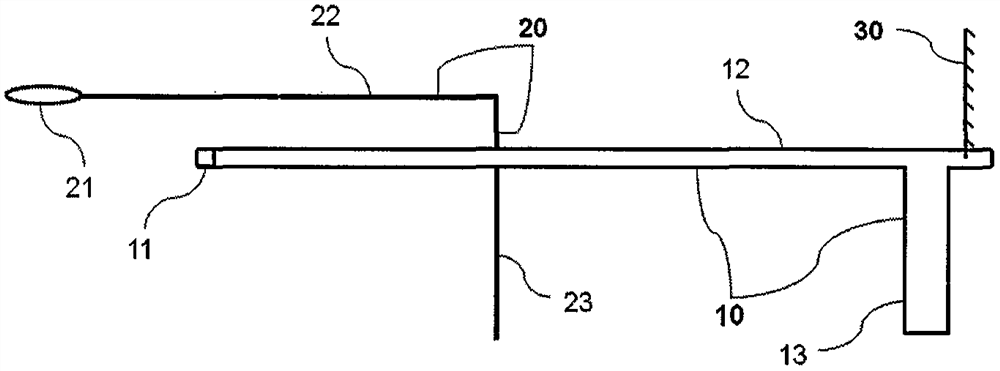 Simple throat swab self-service collecting device