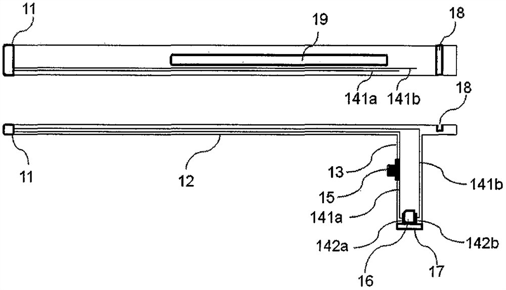 Simple throat swab self-service collecting device