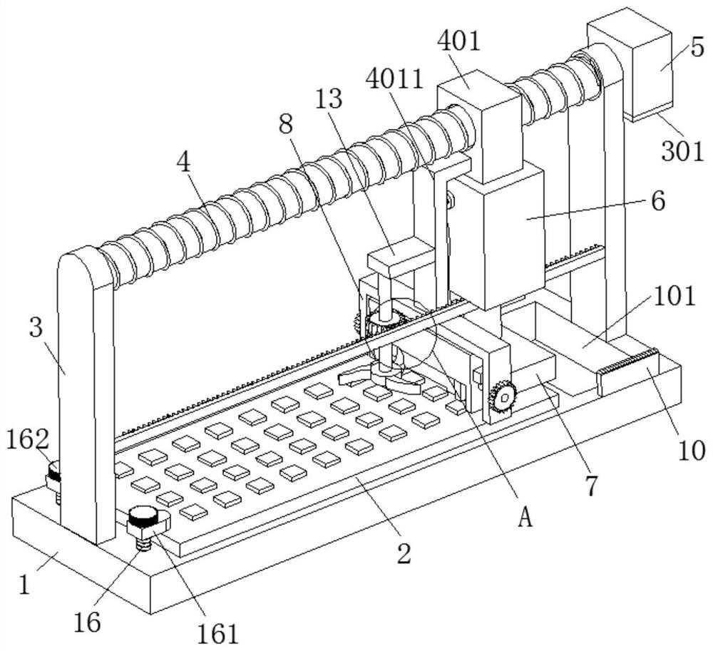 Cleaning and drying device used after silicone rubber key spraying