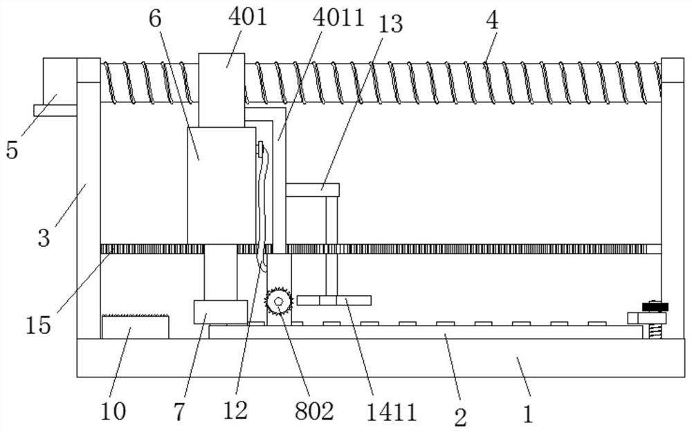 Cleaning and drying device used after silicone rubber key spraying