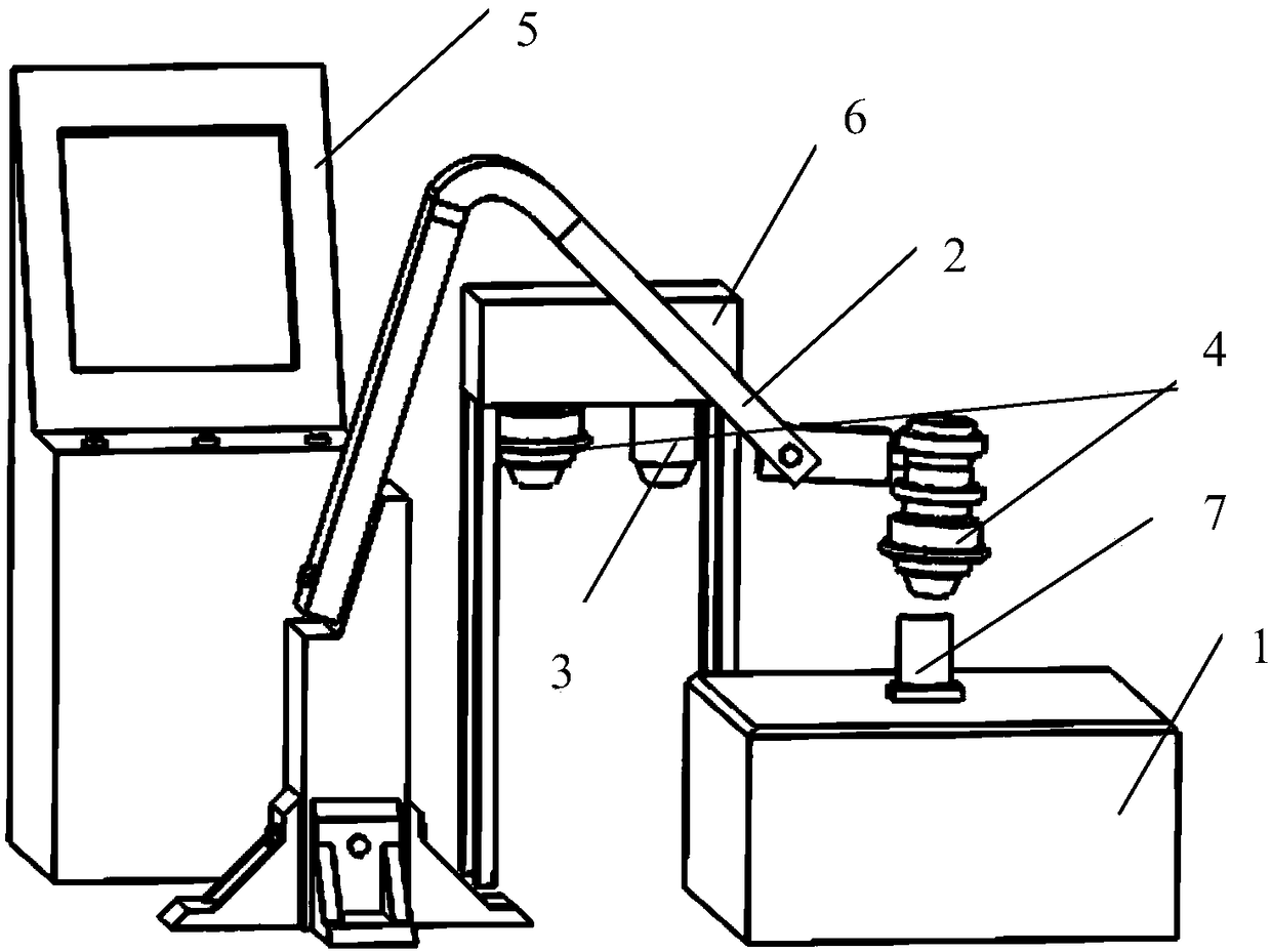 Laser machining and locating method