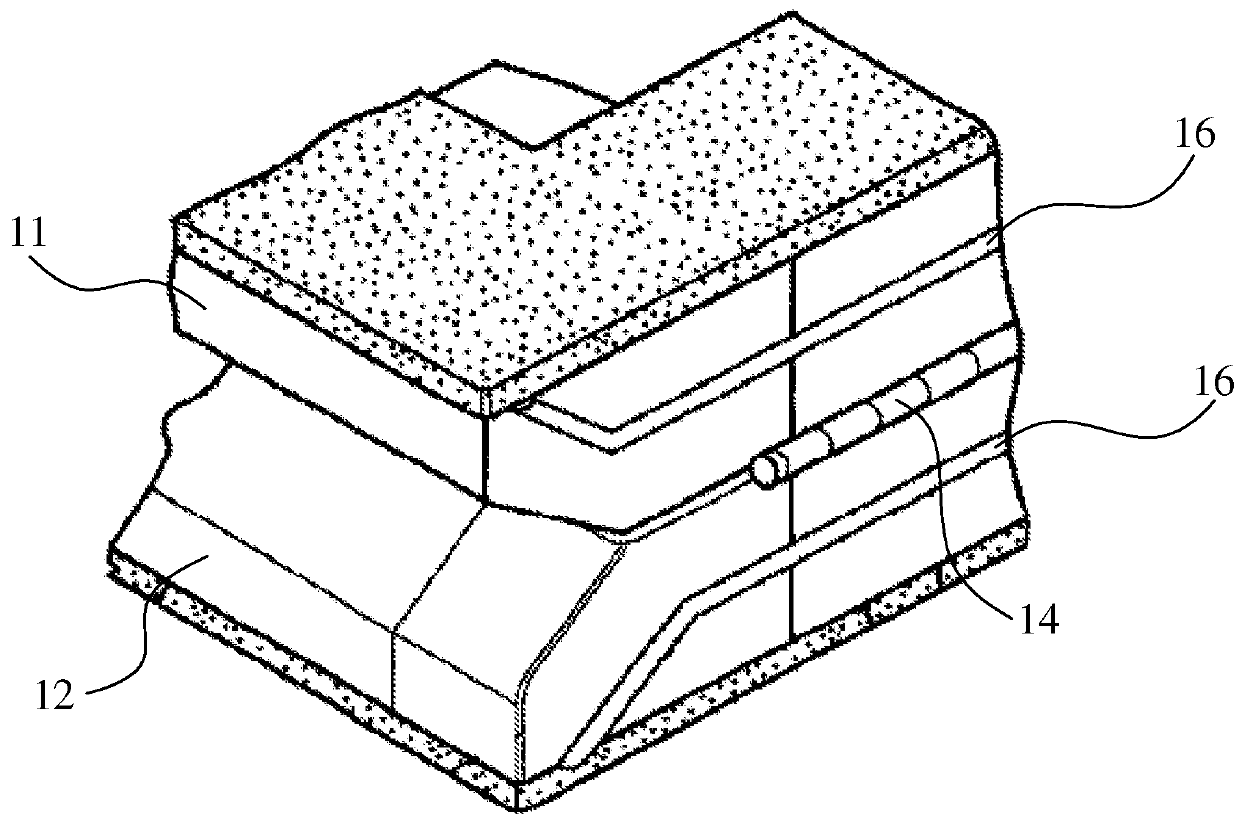 Foldable tonneau cover for pick-up truck and hidden-type hinge thereof