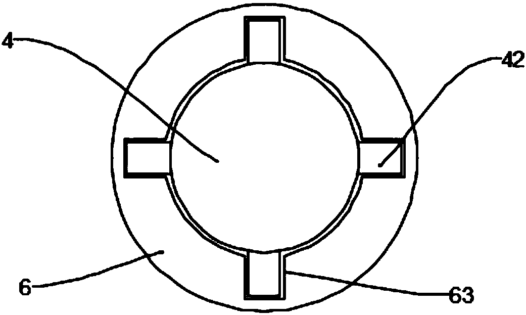 Rotary aeration sewage treatment aeration tank