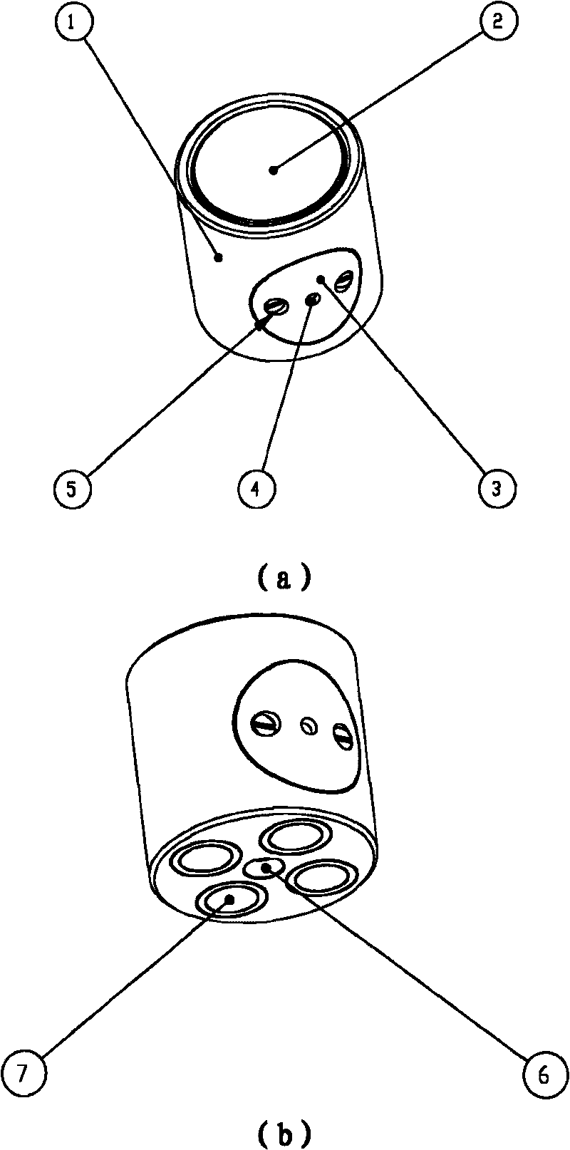 Wireless cutter damage detection device for processing center and detection method thereof