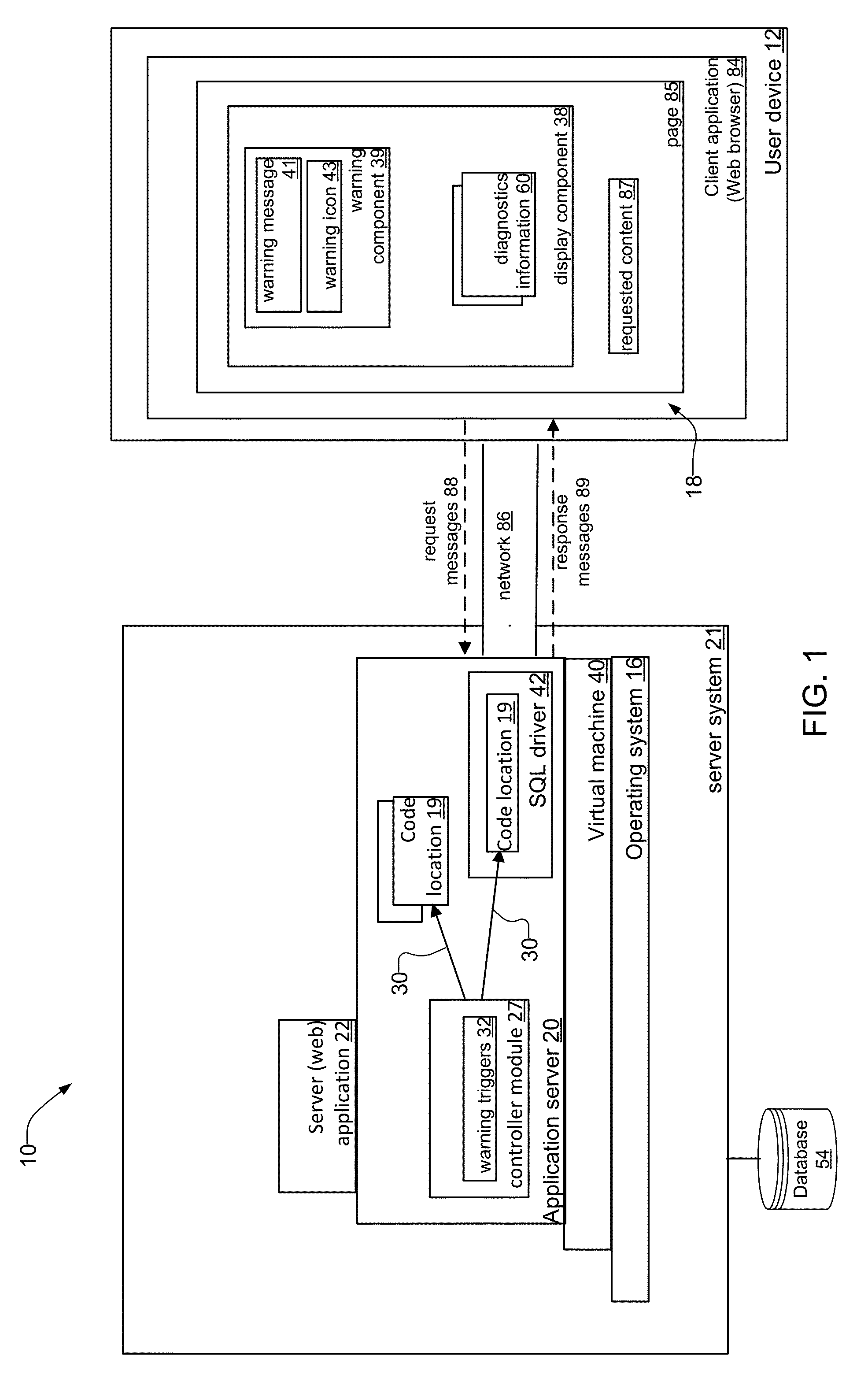 System and Method for Providing Runtime Diagnostics of Executing Applications