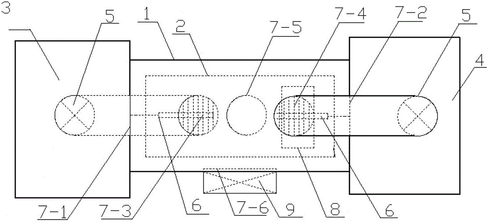 Differential pressure defrosting device for evaporator in air cooler of refrigerator