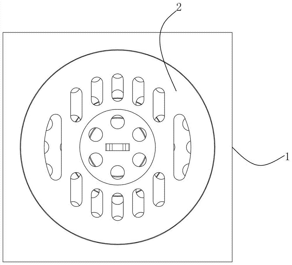 Deodorant floor drain