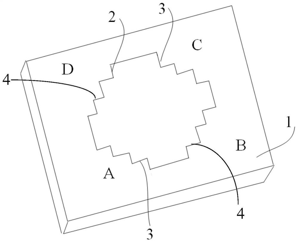 Microstrip patch phased array antenna unit and microstrip phased array