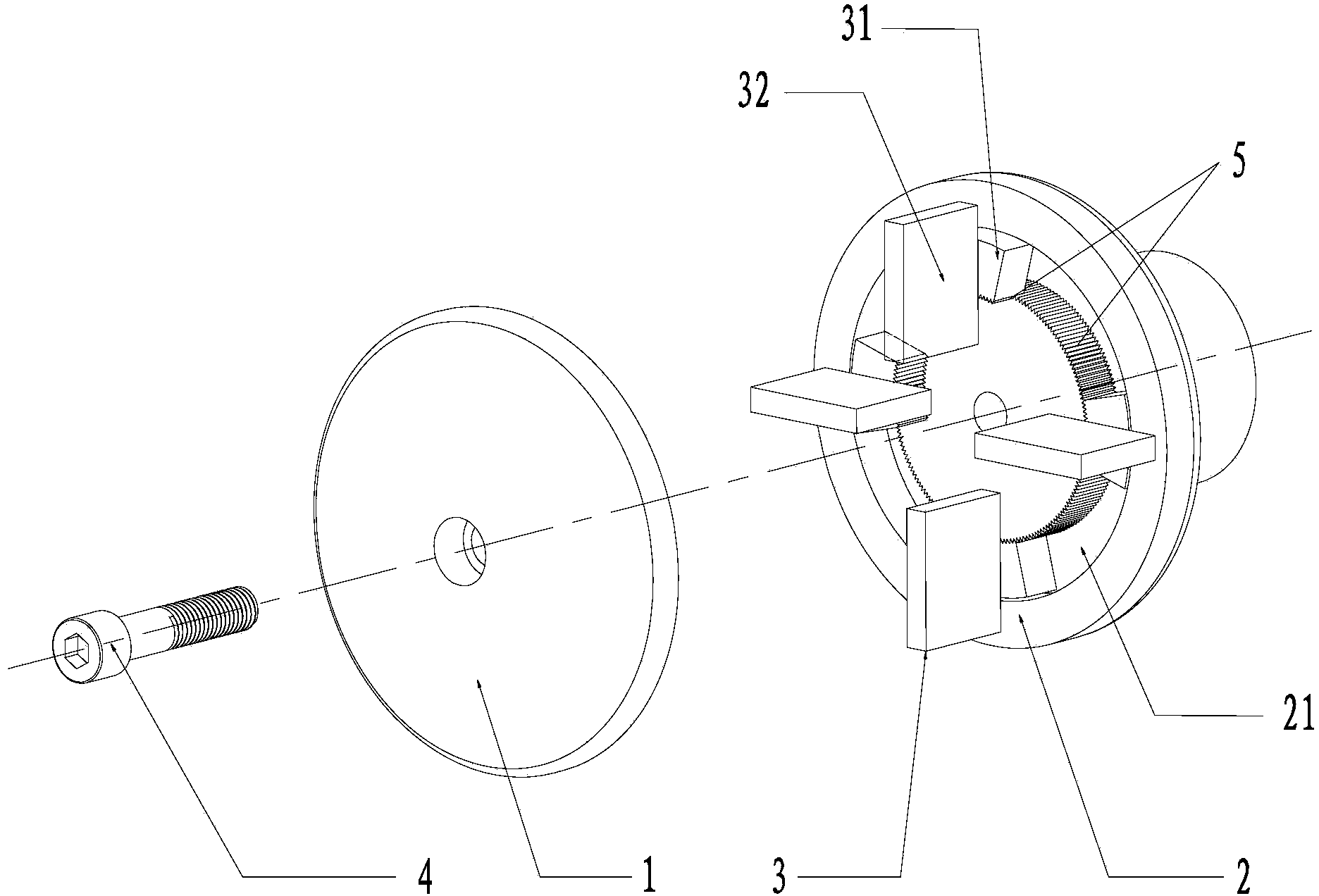 Curtain wall clamp