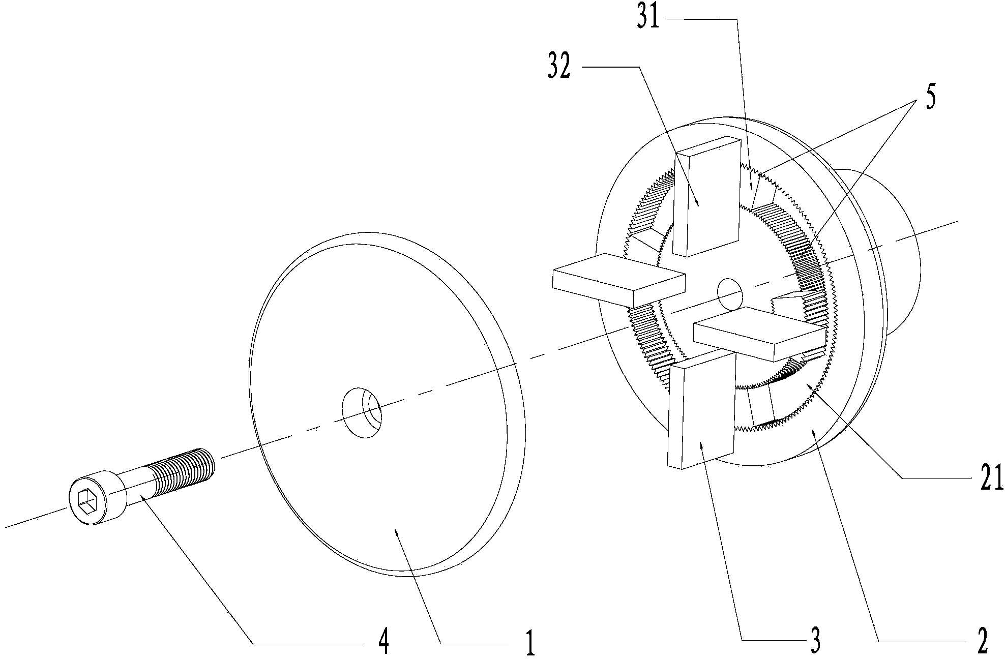 Curtain wall clamp