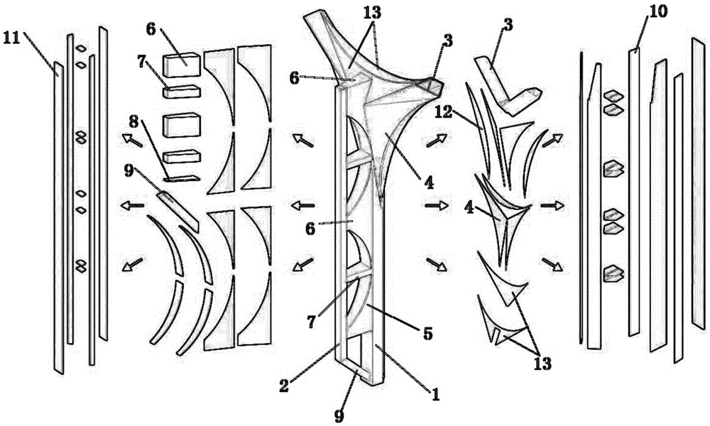 A Y-shaped steel column and its manufacturing method