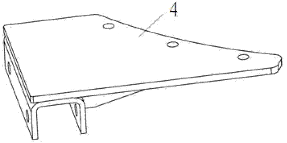 On-vehicle weapon turntable fixing structure