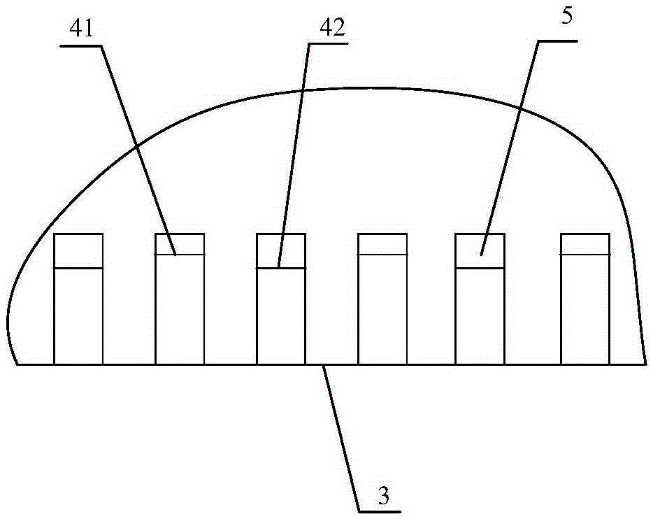 Oil-gas separating disc