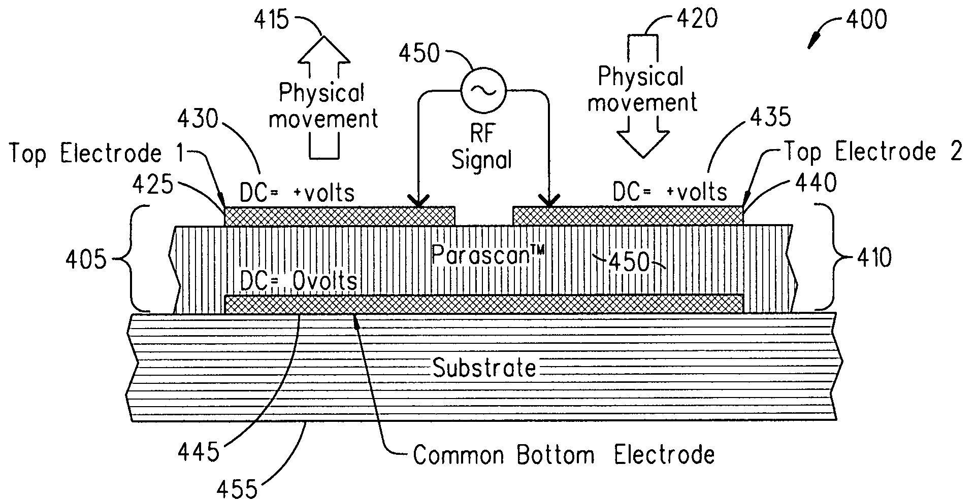 Capacitors adapted for acoustic resonance cancellation