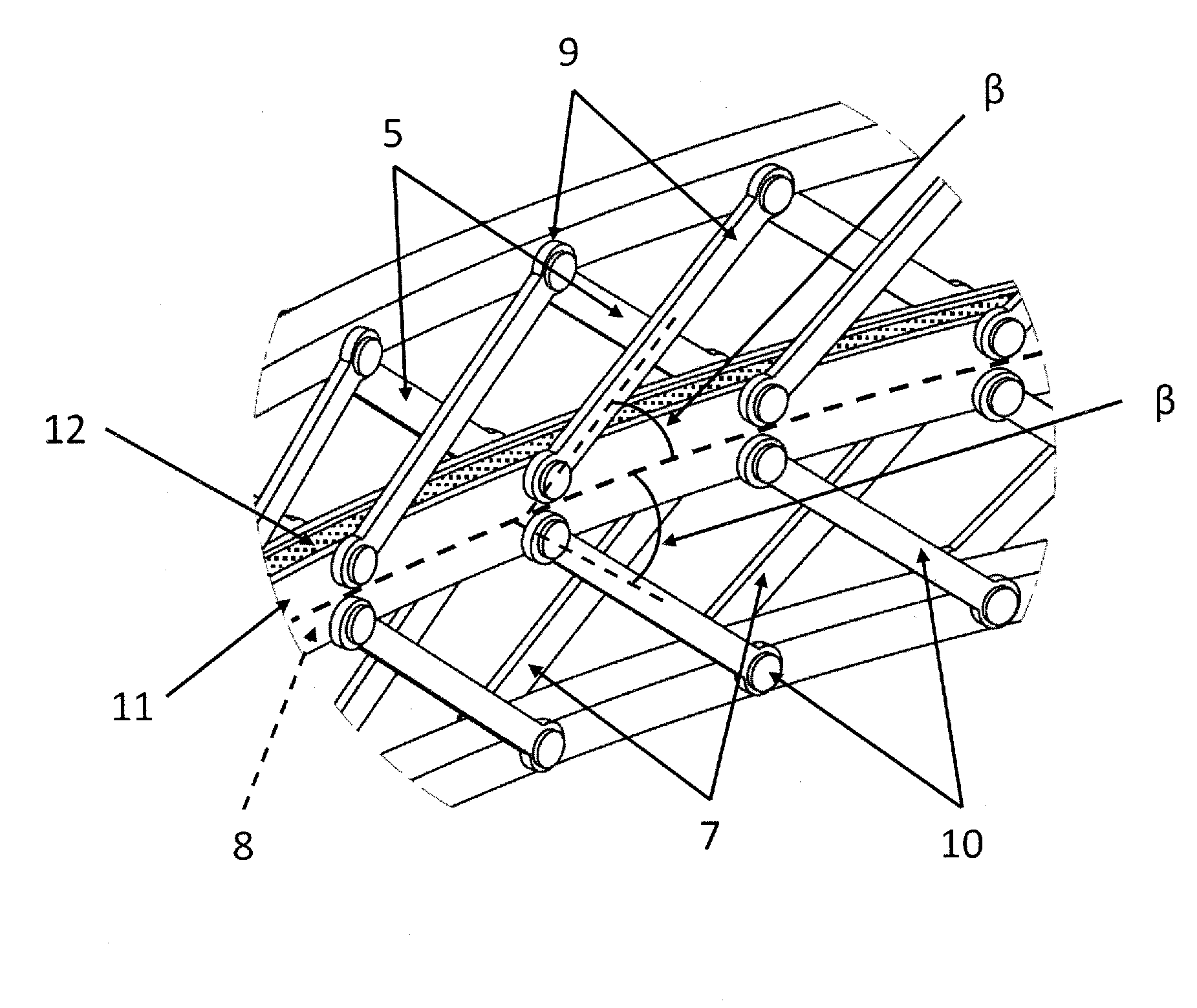 Shock damping element