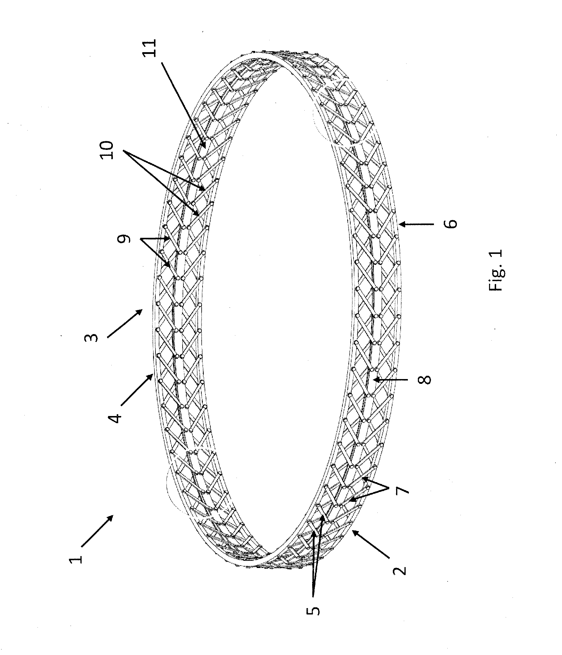 Shock damping element