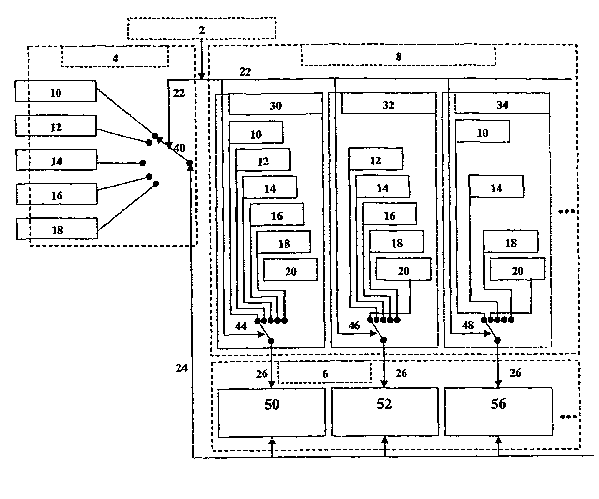 Method and device for adapting the configuration of an application of a mobile terminal to an accessible data connection