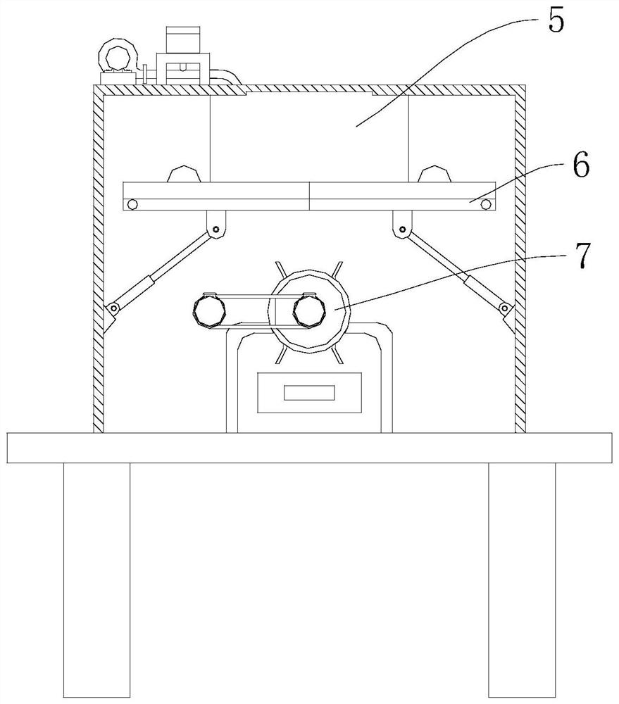 Sand mixing device for sand mold casting