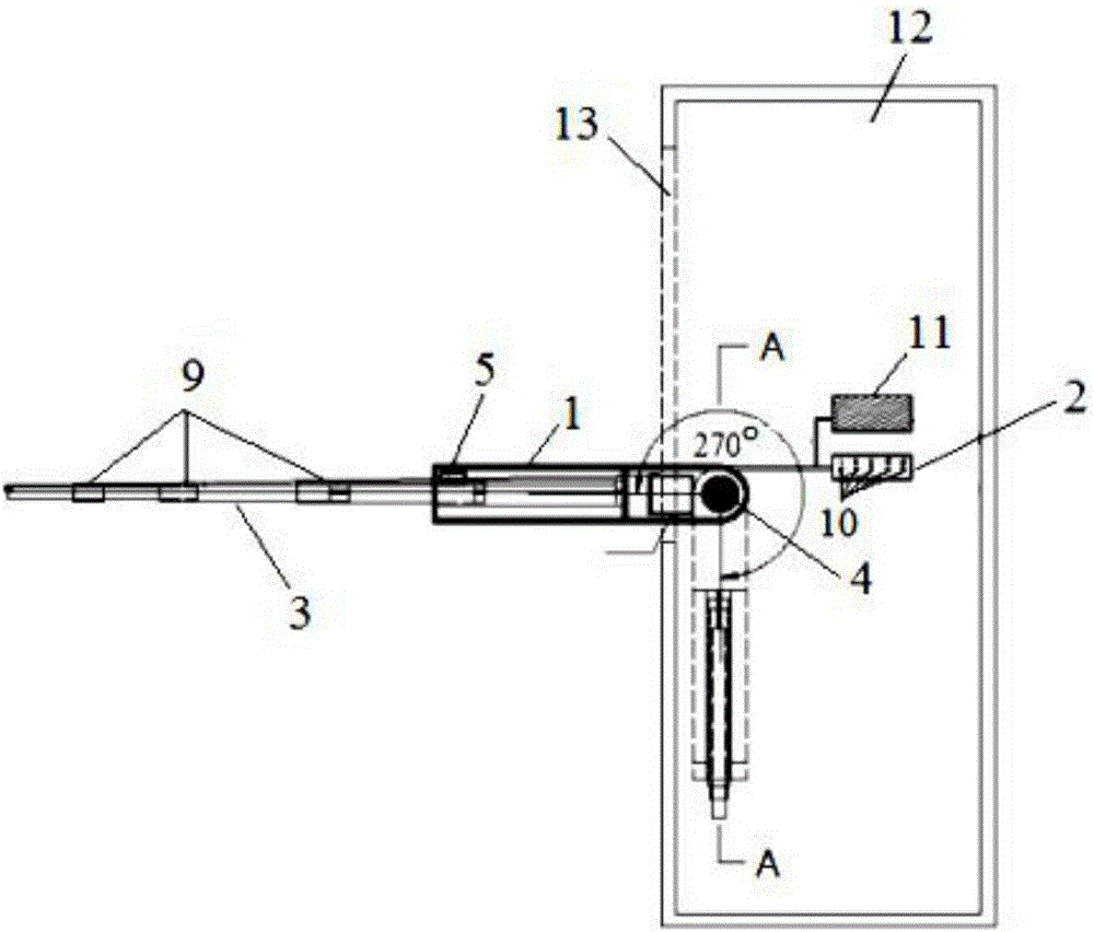 Outdoor all-weather sensitive automatic withdrawing dryer