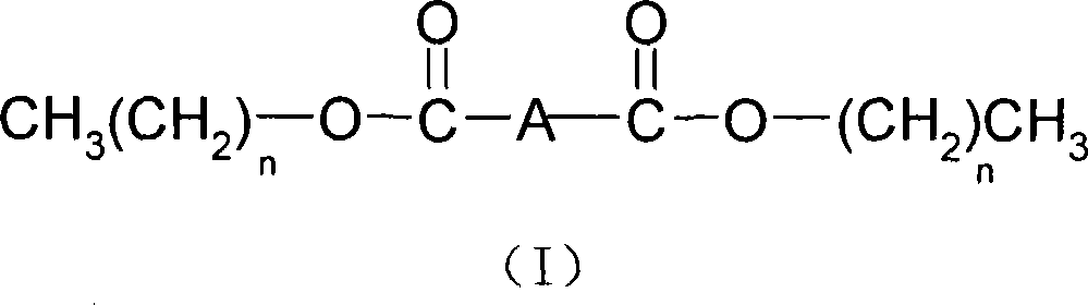 Method for catalyzing and synthesizing bibasic carboxylic ester by potassium hydrogen sulfate