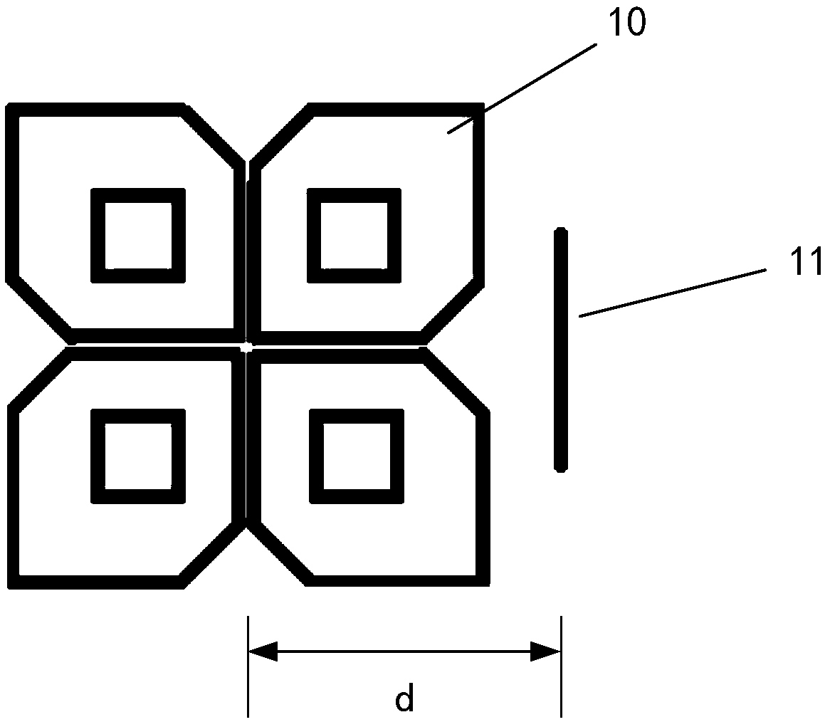 Array antenna beam adjustment device and array antenna with adjustable beam width