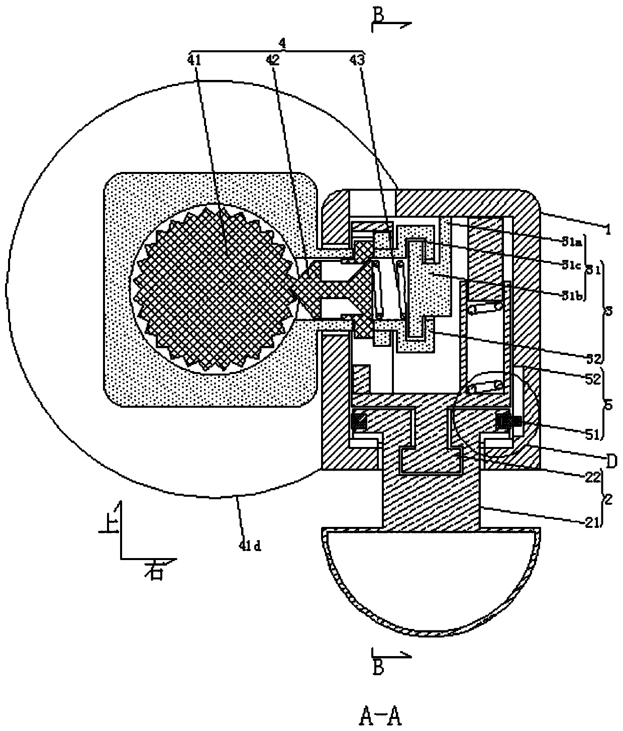 Automobile data recorder bracket suitable for new energy automobile