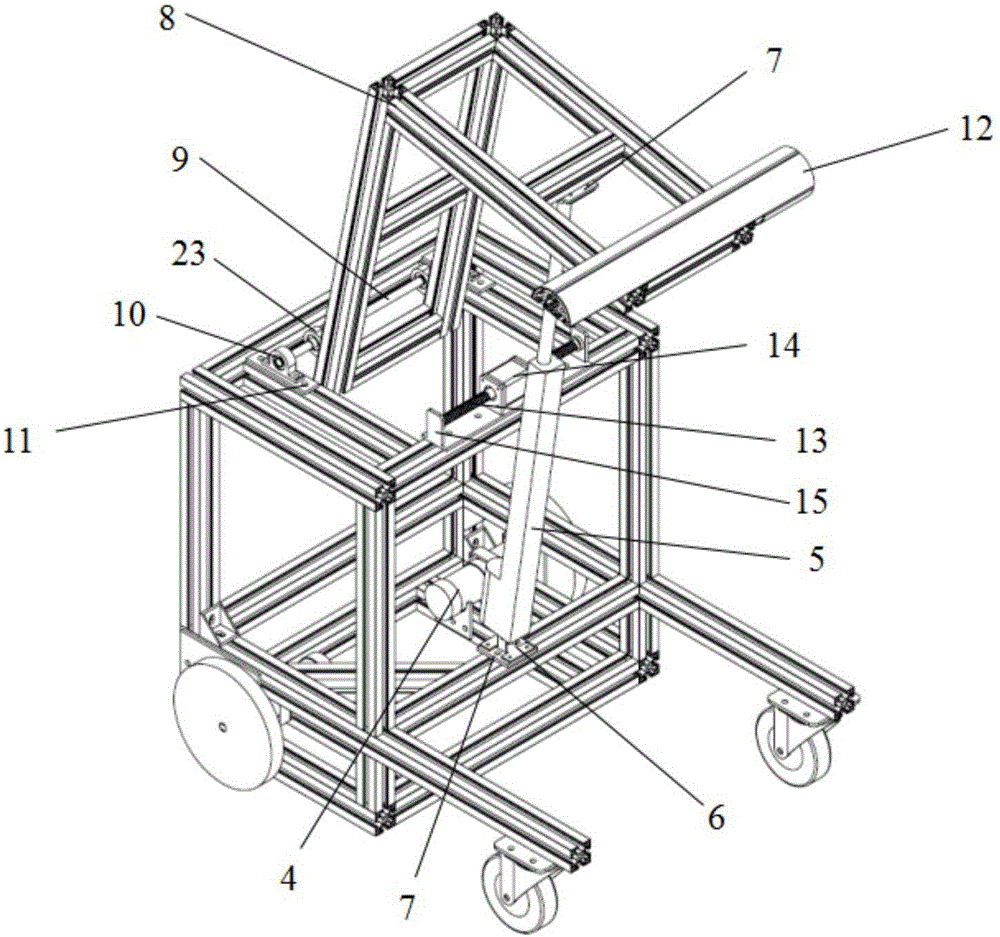 Movable rehabilitation training device