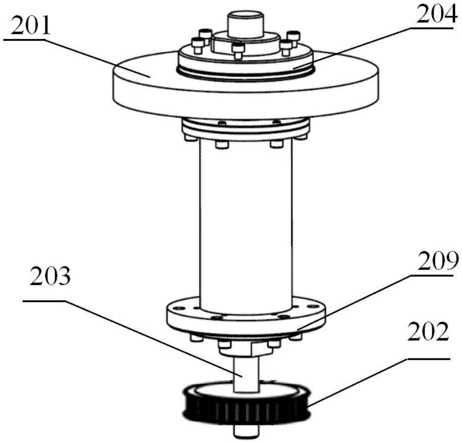 Higher-pair contact variable sliding-rolling ratio oil film thickness and friction simultaneous measurement simulation device