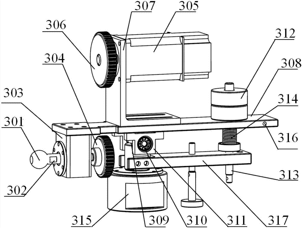 Higher-pair contact variable sliding-rolling ratio oil film thickness and friction simultaneous measurement simulation device