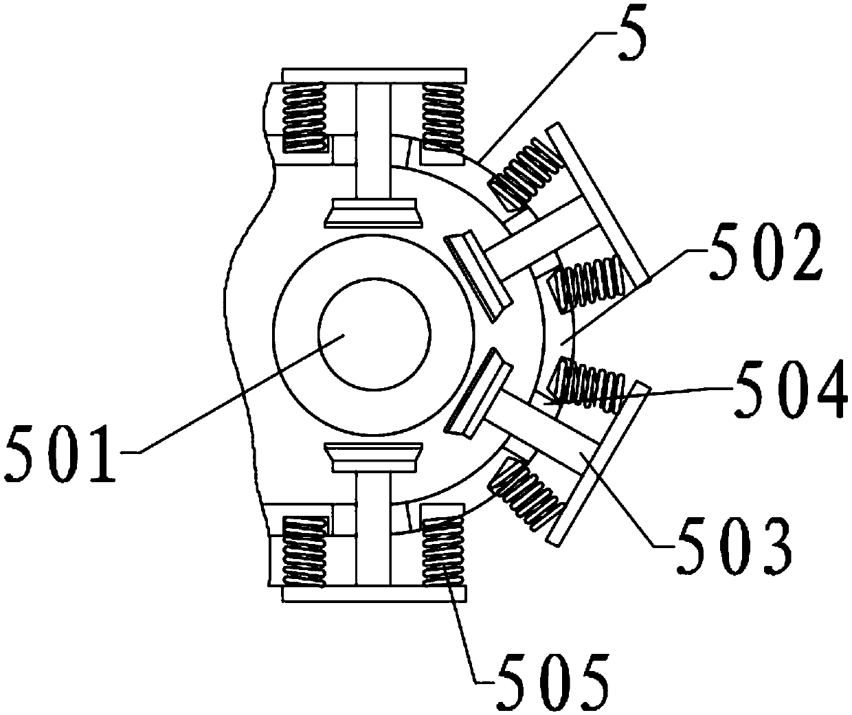 Independent packaging device