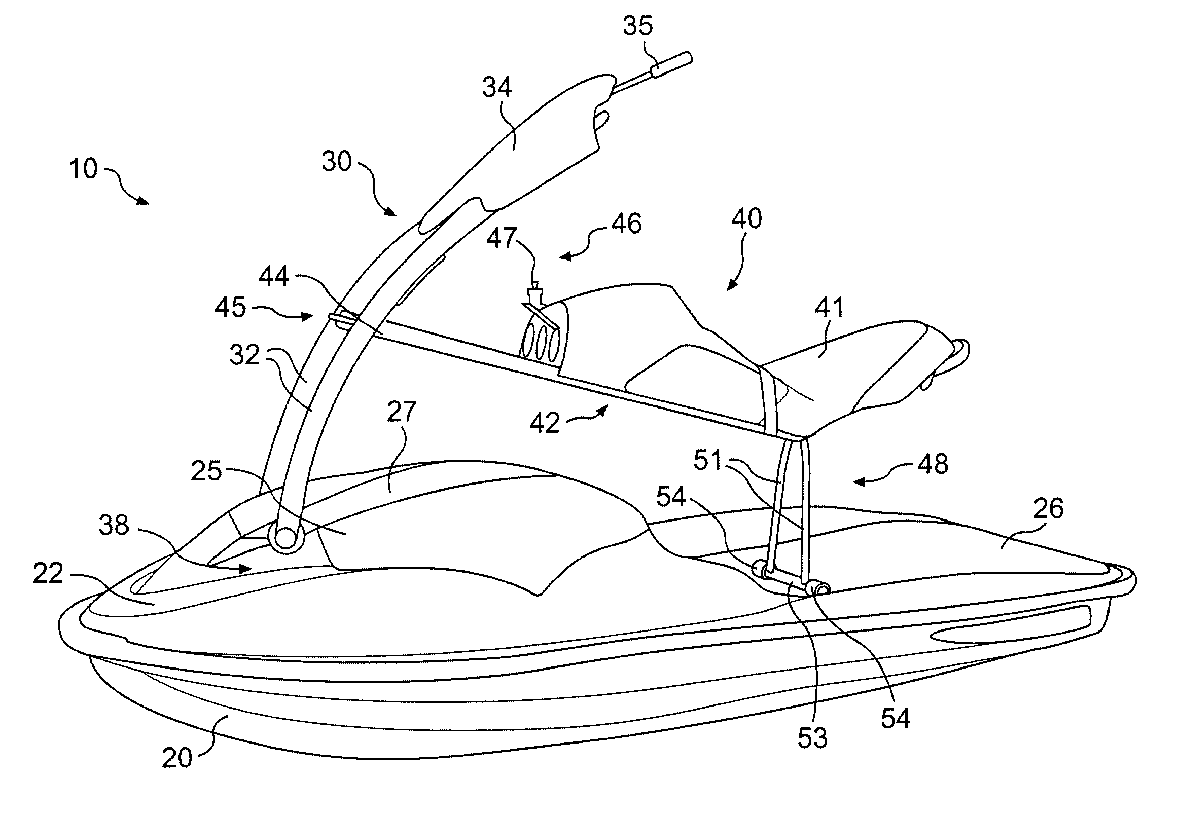 Convertible personal watercraft