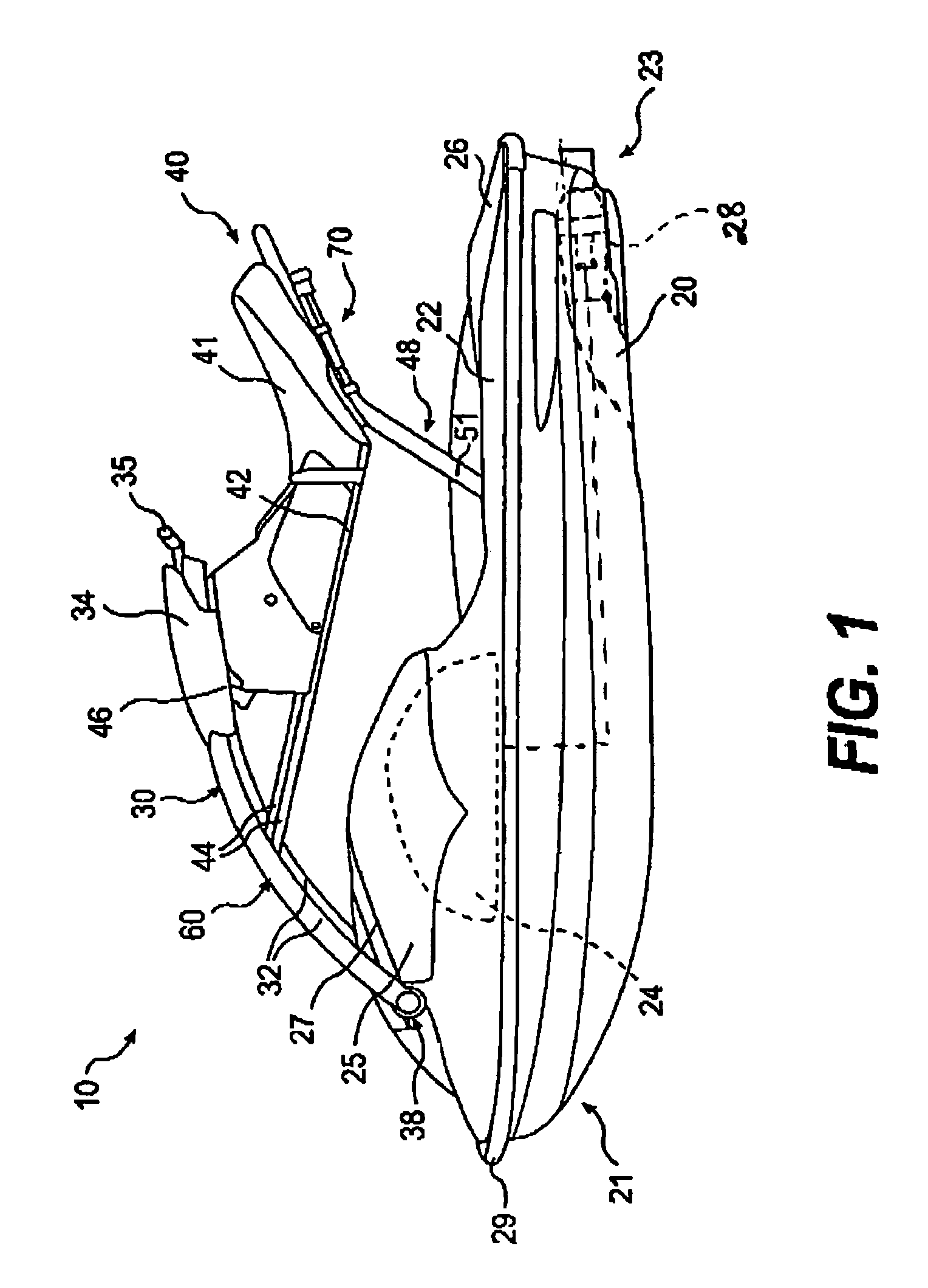 Convertible personal watercraft